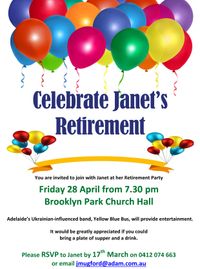 Janet's Retirement Celebration - Part II