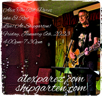 Alex The Red Parez aka El Rojo Live! At Shipgarten in McLean, VA! Friday, January 6th, 2023, 4:00pm-7:30pm! 