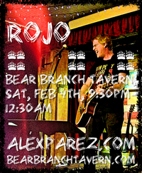 Alex The Red Parez aka El Rojo Returns to Bear Branch Tavern in Vienna, VA! Saturday, October 22nd, 2022 9:30pm-12:30am! alexparez.com