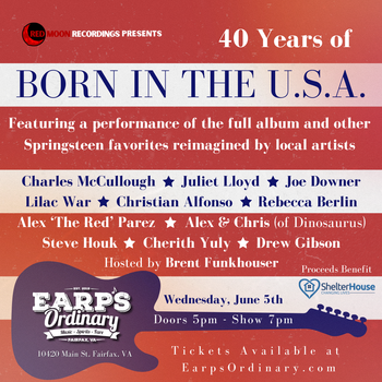 https://aftontickets.com/event/buyticket/p79pllzzxk Earp's Ordinary 40 YEARS OF BORN IN THE USA: A TRIBUTE TO BRUCE SPRINGSTEEN!
