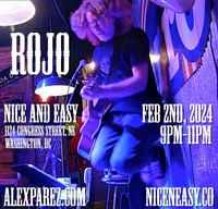  Alex The Red Parez aka El Rojo Returns to Nice and Easy in Washington, DC! Friday! February 2nd, 2024 9:00pm-11:00pm! alexparez.com