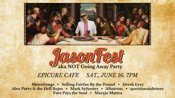 Jasonfest at Epicure Cafe 06-16-18, 6:30pm
