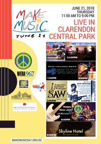 Make Music Day DC at Clarendon Central Park!
