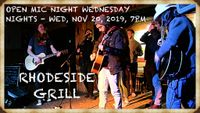 Open Mic Night Wednesday Nights at Rhodeside Grill Hosted By Alex The Red Parez aka El Rojo