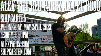 www.alexparez.com Alex The Red Parez aka El Rojo Returns to Shipgarten in McLean, VA! Wednesday, May 24th, 2023 4:30pm-6:30pm
