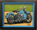 BLUE HARLEY KNUCKLEHEAD