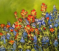 Bluebonnets and Paintbrushes