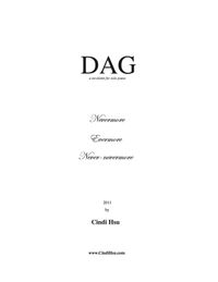 DAG, a novelette for solo piano