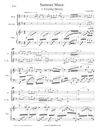 summer music, for flute, alto saxophone, & piano