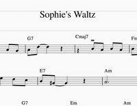 Sophie's Waltz   , original PDF file