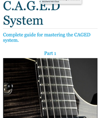 C.A.G.E.D System  Chords