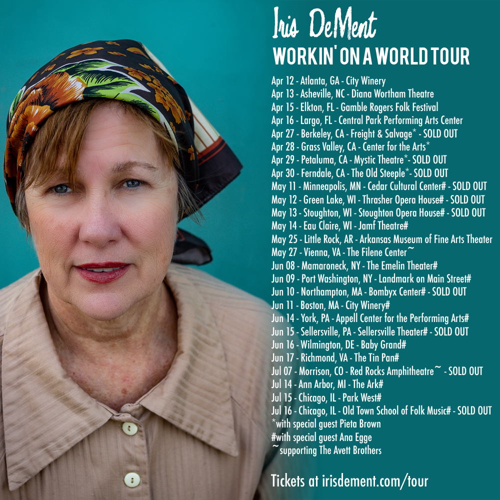 iris dement uk tour 2023