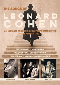Leonard Cohen Tribute Show