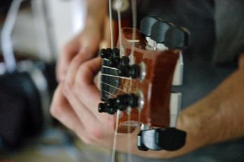 Chris Colby - Clyde Lucas Sessions. Photo by Bill Harbold.
