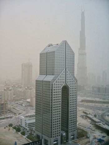 Chris Colby - Sandstorm arriving! Shelter from the storm.
