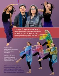 Reaching Toward a Better World: Emma's Revolution in Concert with DanceVisions 7:30pm (Video Replay Also Available)