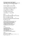 "Rise Together" - Lyrics with Chords in B