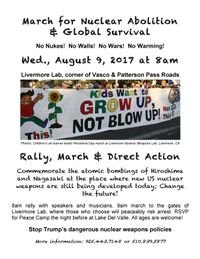 March for Nuclear Abolition & Global Survival