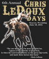 6th Annual Chris LeDoux Days T-Shirt