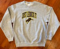 Chris LeDoux Gray Crew Neck Sweatshirt