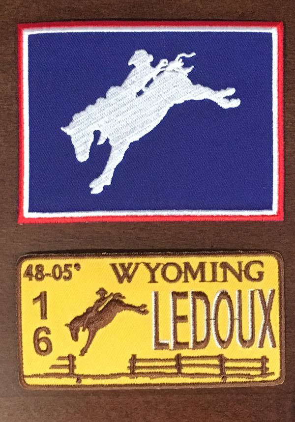 Wyoming Flag Patch