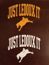 Just LeDoux It Window Decal