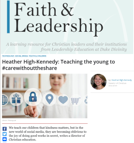 Published at Faith & Leadership 4/16/19