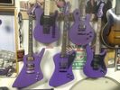 Set of 5 HardLuck Kings in Purple 