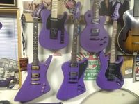 Set of 5 HardLuck Kings in Purple 