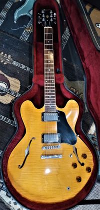 Gibson ES-335 Custom Shop Edition 1984    Natural Flame 