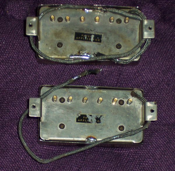 1961 Gibson PAF pickup set w/ Nickle Covers... - Axeshop