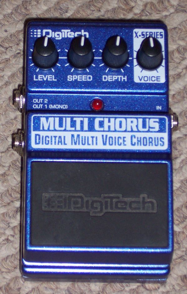 Digitech Multi Chorus Pedal - Axeshop