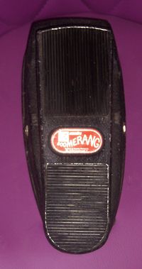 GibsonMaestro Boomerang Wah Pedal  1974