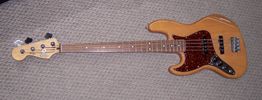 2007 Fender Jazz Bass Lefty  Natural