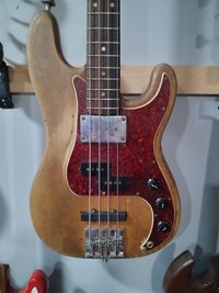 1969 Fender Precision bass...   heavily modded...Jon Hart