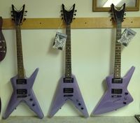 Trio of Dean Baby's..."ML" , "V" and "Z"  ...purple