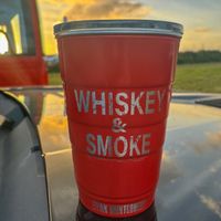 Whiskey & Smoke Red Tumbler