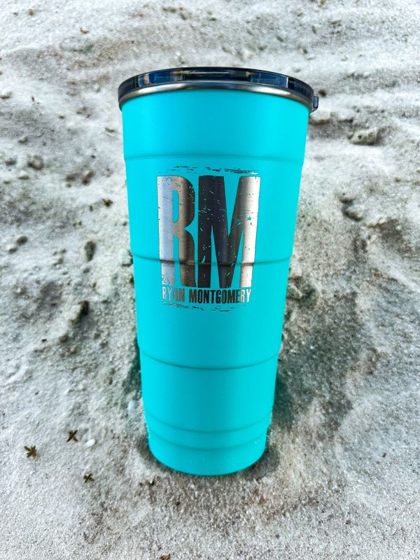 RM Ocean Blue 26 oz Tumbler - Ryan Montgomery