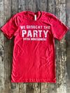 Solo Cup Red “We Brought the Party” T-Shirt