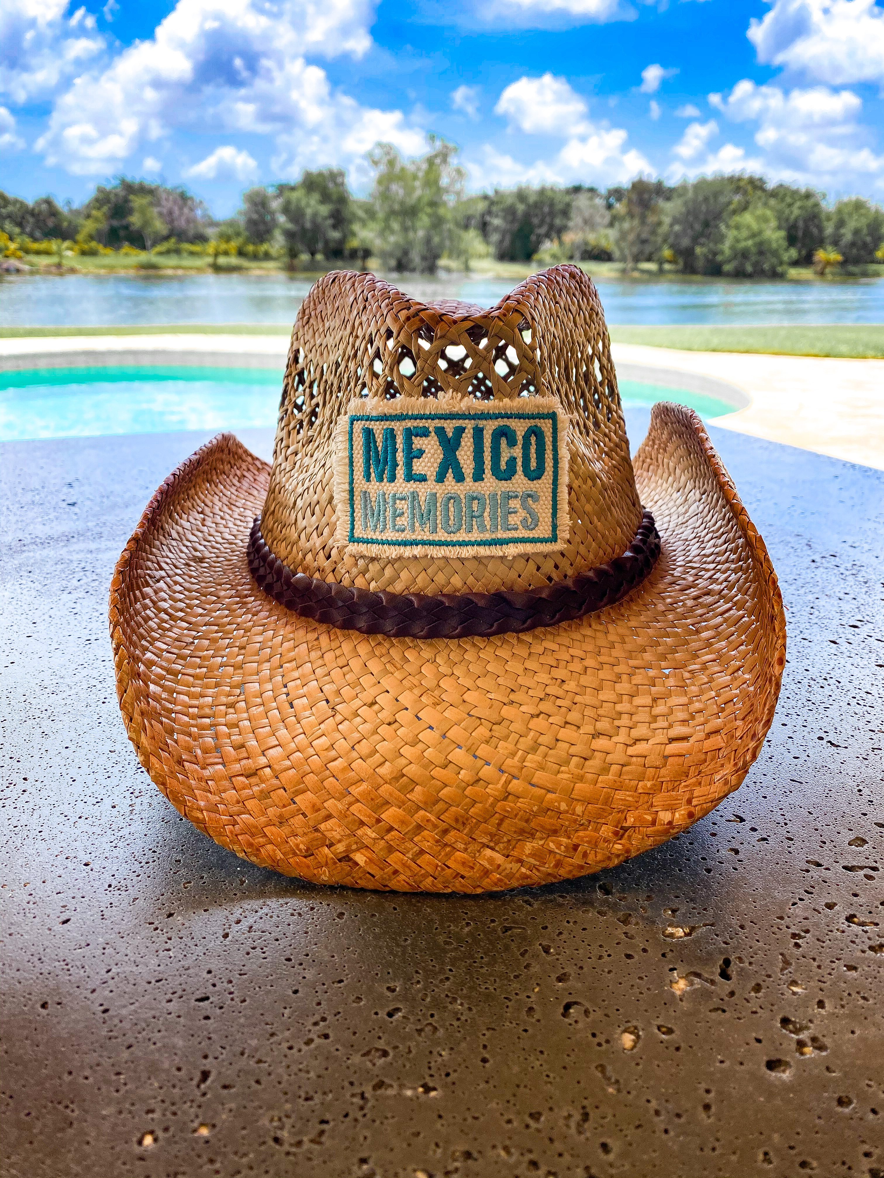 Limited Edition Mexico Memories Straw Hat - Ryan Montgomery