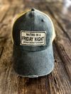 Mud Tire Black "Waiting on a Friday Night" Hat