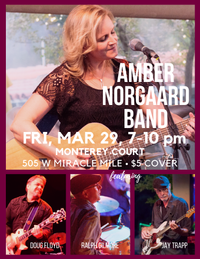Amber Norgaard Band at Monterey Court!