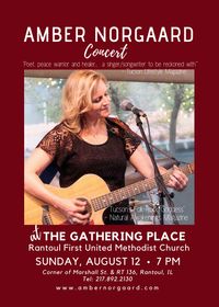 Amber Norgaard Concert at The Gathering Place!