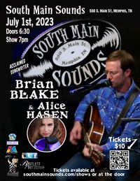 Brian Blake With Special Guest Alice Hasen