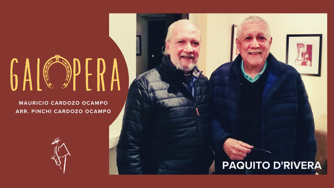 New video Collaboration with Paquito D'Rivera!