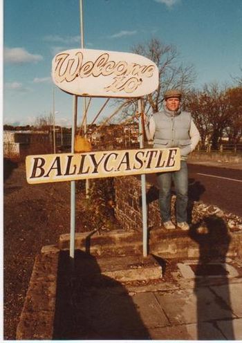 In 1985 I was over in Northern Ireland visiting my sister Eileen who was on a Fulbright exchange program. During the height of "The Troubles"
