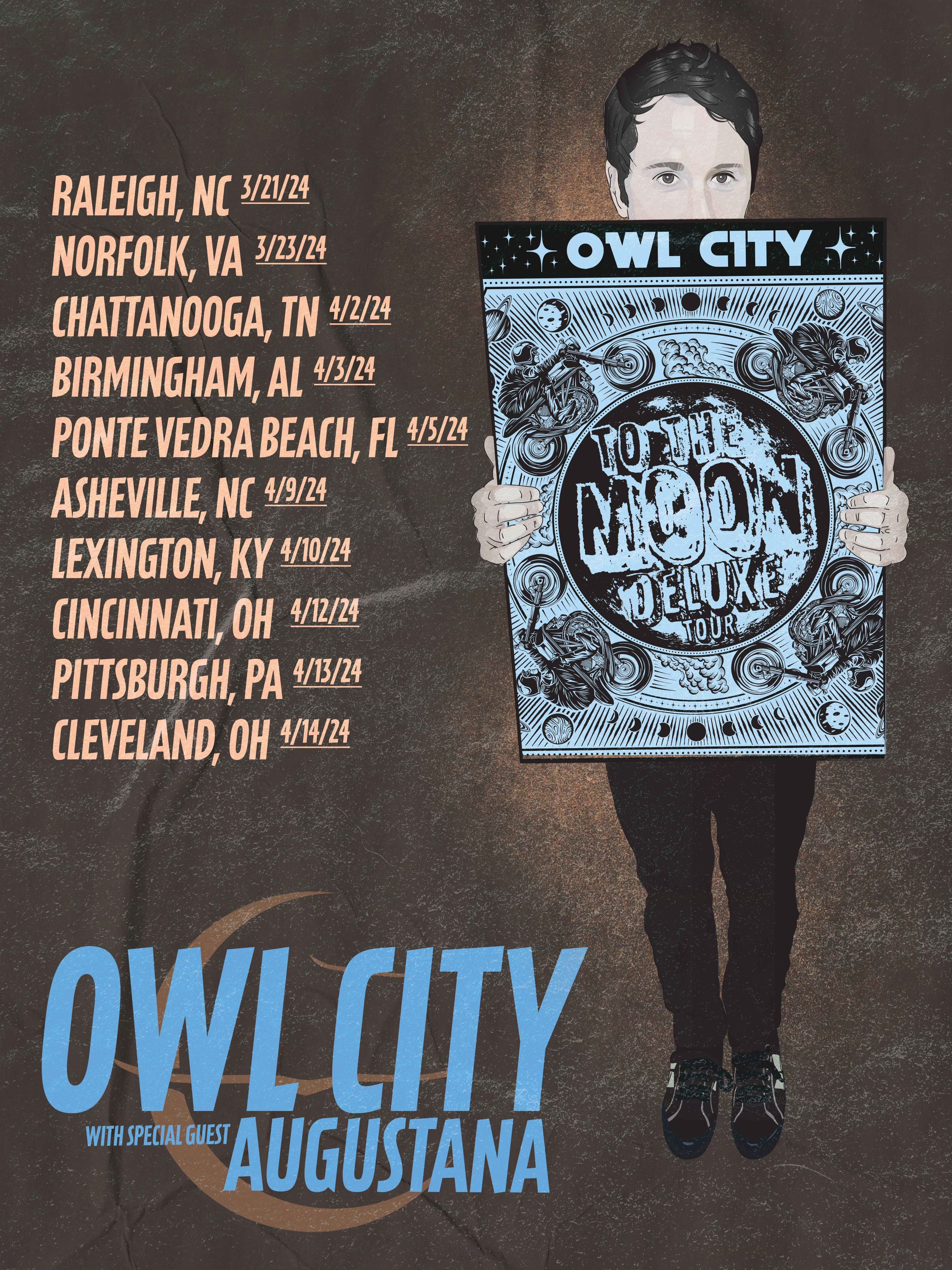 More Owl City tour dates added for 2024!
