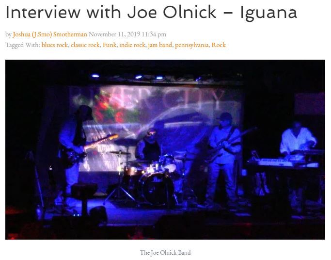 Discussion about the Iguana release, the band, and more at Indie Music Discovery