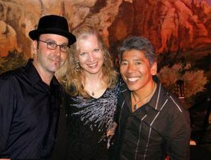 DUSKY GROOVE with Patrick Ki-guitar/ukulele/vocals; David Vincent Mills- keys/key bass; Susannah Martin - vocals/percussion.  Enjoy their silky smooth Jazz, R&B, Soft Pop Hits and Latin Grooves. 