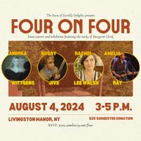 "Four on Four" House Concert w Andrea Wittgens, Buggy Jive, Amelia Ray and Rachel Lee Walsh